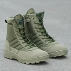 Ботинки для мужчин, зимняя обувь, пустынные тактические военные ботинки на платформе, походная обувь, мужские технические военные тактические ботинки