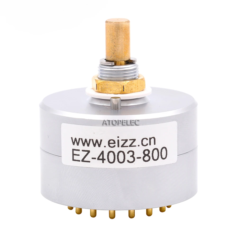 1 шт. EIZZ 3 позиционный 4 поворотный переключатель сигнала с алюминиевым экраном 16