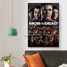 Плакат с игрой Call of Duty Black Ops Mob of The Dead COD, плакат на холсте, настенное художественное оформление, рисунок, фоторамка