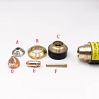 YK-100102D YK-100103D YGX100104 YGX100105 YGX100106 подходит для YGX-100 YK-100 100A Huayuan LGK-100 LGK-120 плазменная горелка с ЧПУ
