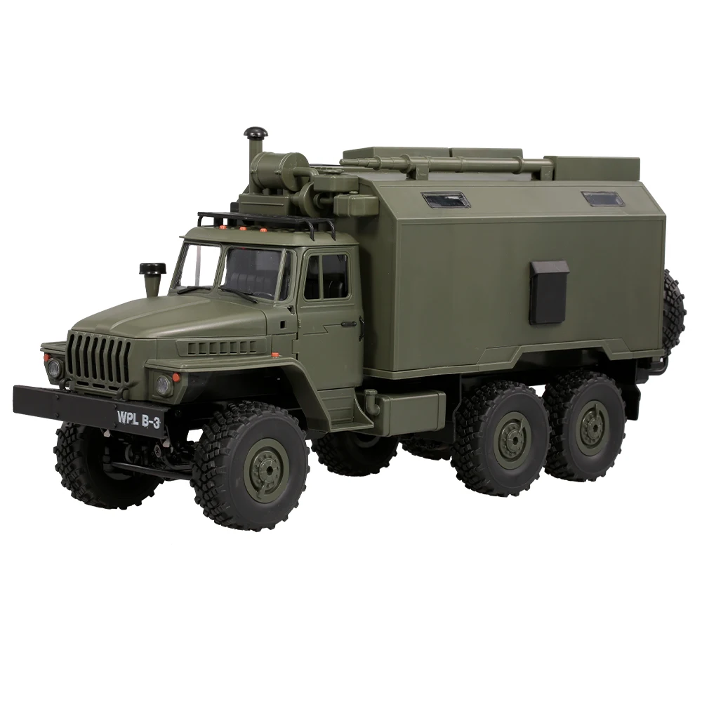 WPL B36 масштаб 1:16 военный командный автомобиль Радиоуправляемая машина 2 4G 6WD