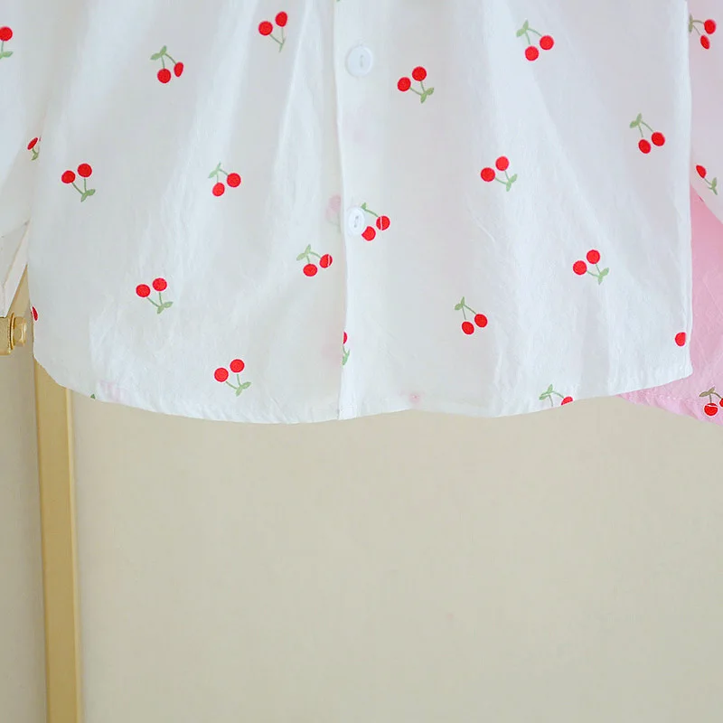 

IENENS Kids Girls Gentlemen Shirt Tops Clothes Children Baby Girl Formal Cotton Top T-shirt Clothing Blouse Infant Shirts