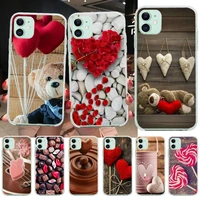 penghuwan love newly arrived black cell phone case for iphone 11 pro xs max 8 7 6 6s plus x 5s se xr cover