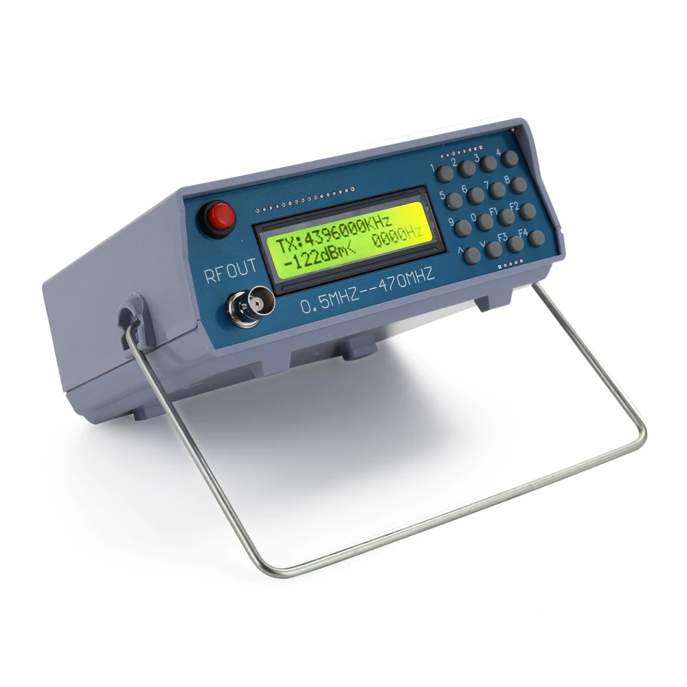 

Генератор сигналов 0,5 МГц-470 МГц, РЧ-генератор сигналов, тестер для FM-радио, раций, отладки, цифровой CTCSS, один выход