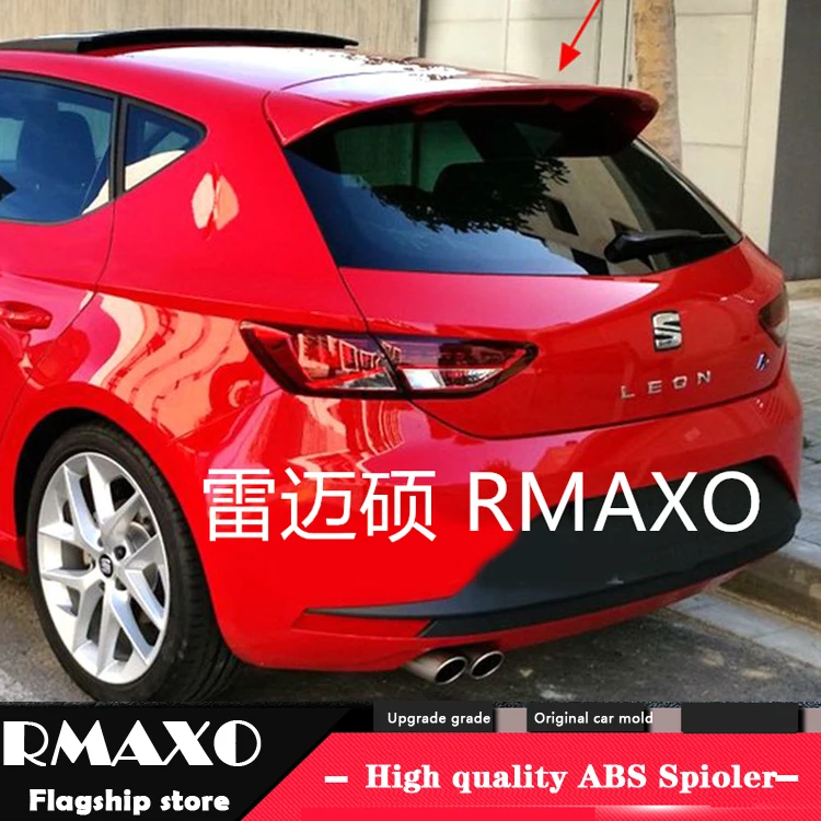Спойлер для Seat LEON 2008 2018 Автомобильный задний спойлер из ABS материала Volkswagen