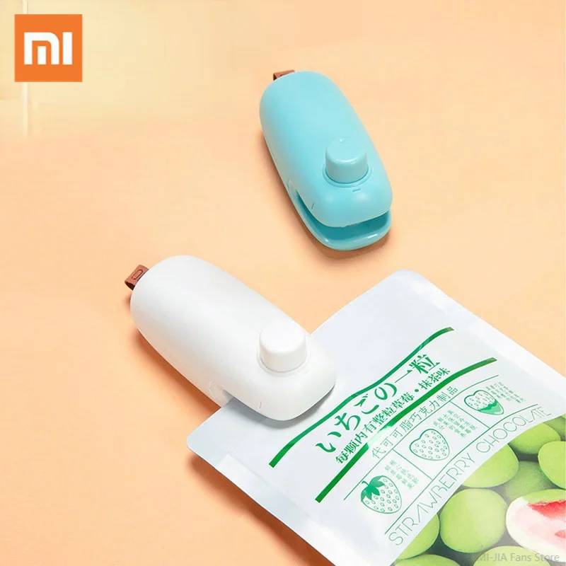 

Портативный Термоупаковщик Xiaomi 90FUN, мини-устройство для запечатывания, ручной упаковщик закусок, для кухни и домашнего использования