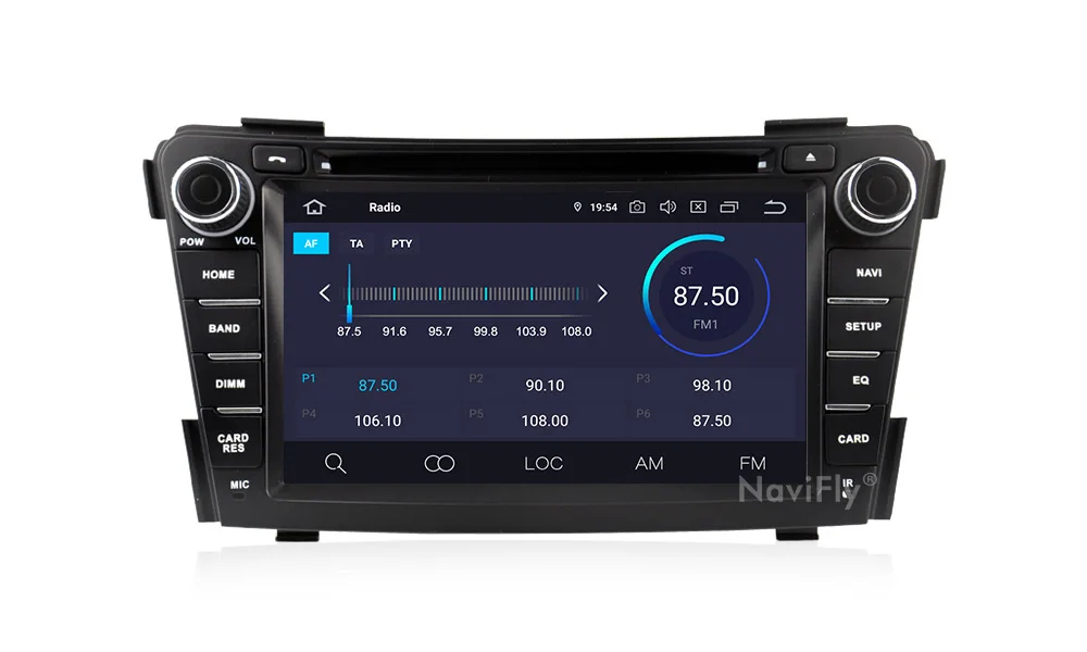 NaviFly Android 9,0 автомобильный мультимедийный плеер gps навигации для HYUNDAI I40 I-40 2011 2012 2013 стерео радио RDS