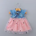 Летнее платье для девочек 0-24 месяцев, 2022