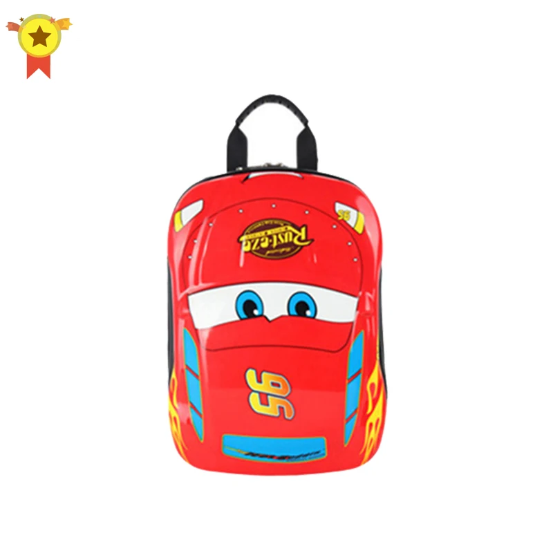 Red bag 3D Детский чемодан, автомобильный багаж для путешествий, детский Дорожный чемодан на колесиках для мальчиков, чемодан на колесиках для детей, чемодан на колесиках - Цвет: Red bag