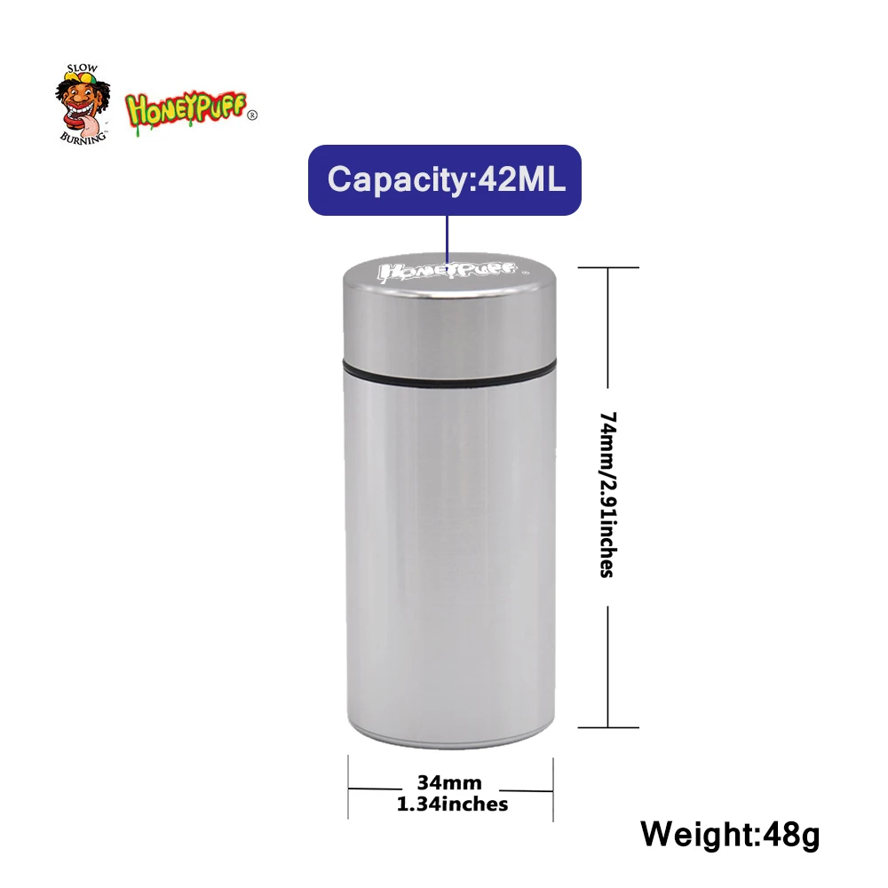HORNET Stash Jar герметичный алюминиевый контейнер для трав устойчивый к запаху