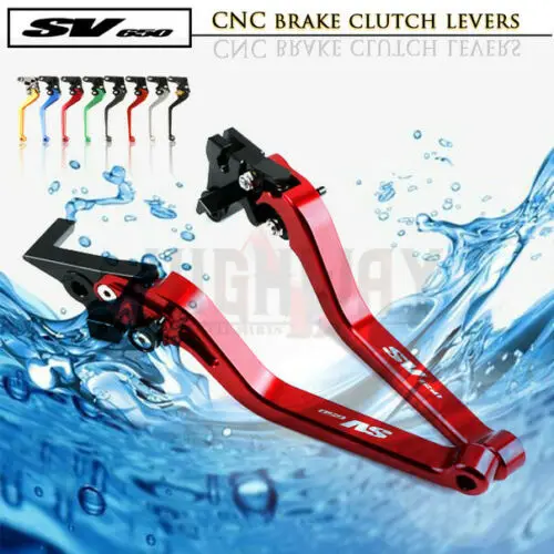 

Motorcycle Brake Handle Bar Lever CNC Aluminum Long Adjustable Brake Clutch Levers For SUZUKI SV650 SV 650 2016-2018