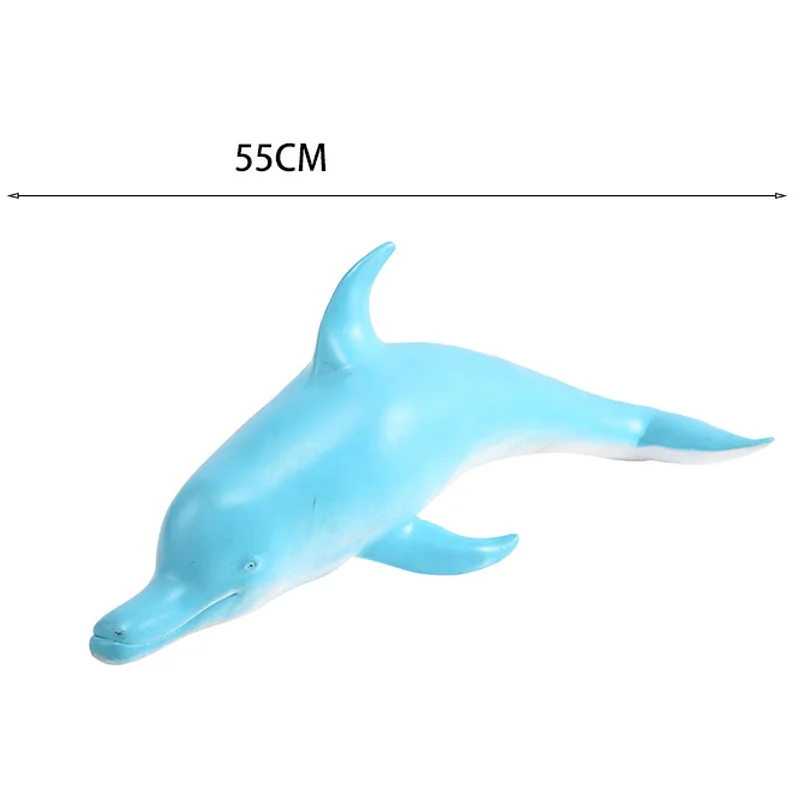 55 см Дельфин Акула зеленая черепаха мягкие морской рисунок Океаническая и
