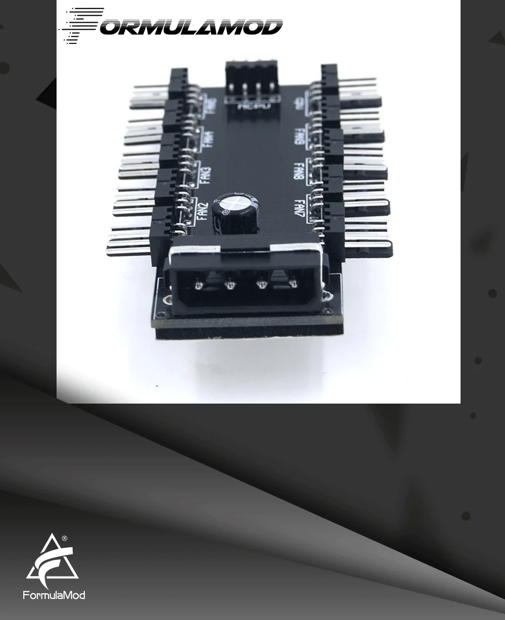FormulaMod Fm-PWMHub-4N 2510-4P концентратор Sata/D-typ4Pin интерфейс для вентиляторов/насосы ШИМ и питания