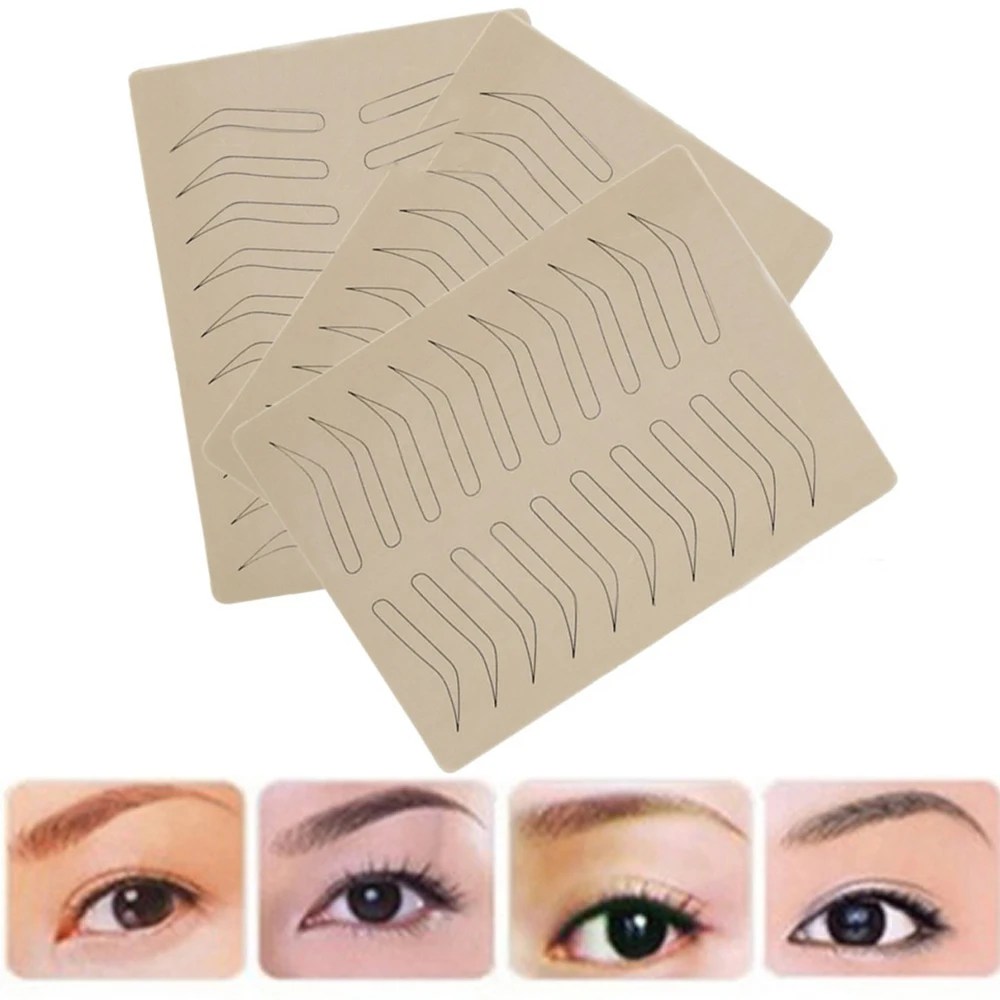 Тренировочная маска для бровей Перманентный макияж татуировка тренировка с