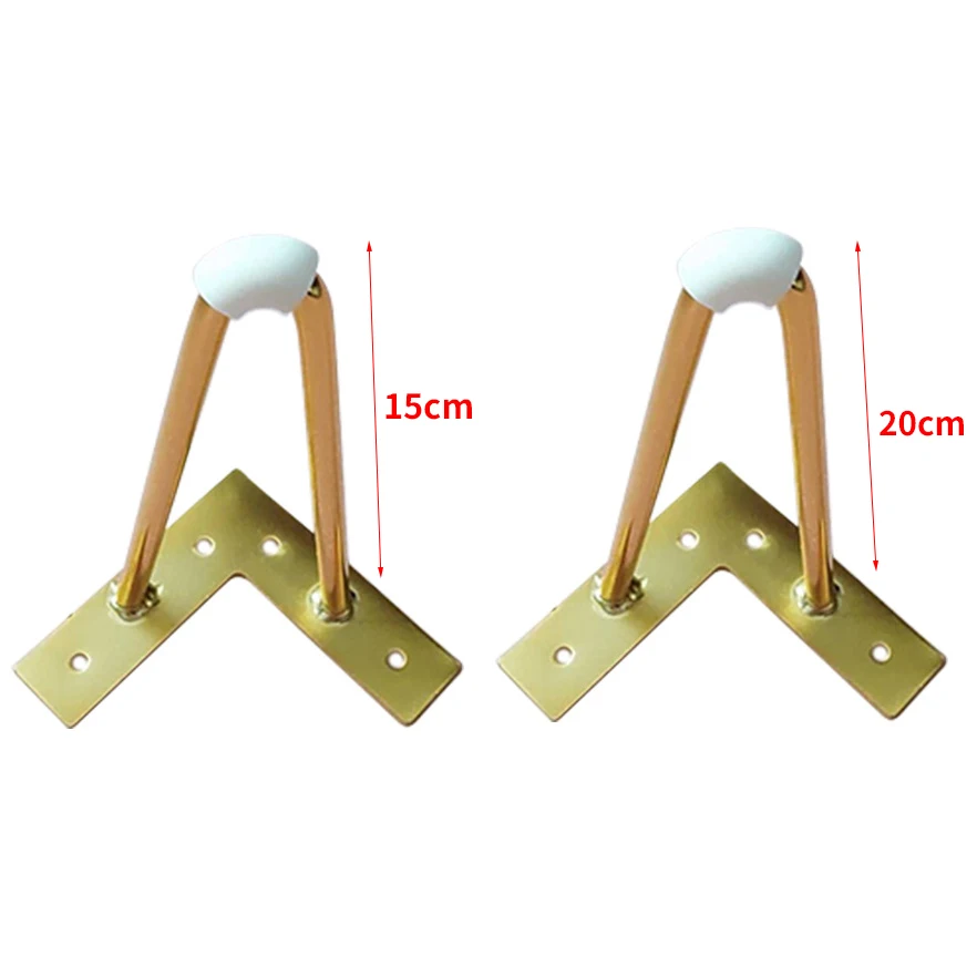

4 шт., золотистые протекторы для ножек мебели, диванов, шкафов, ножек, кофейных, чайных, барных, стульев, 6 дюймов