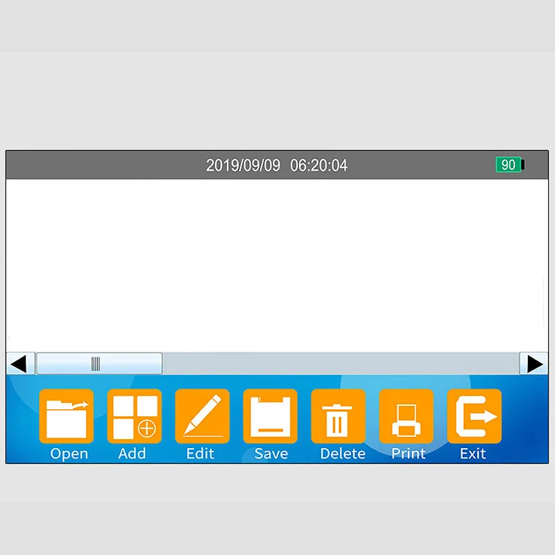 950 умный ручной принтер цифровой qr код кодер штрих кода небольшой автоматический