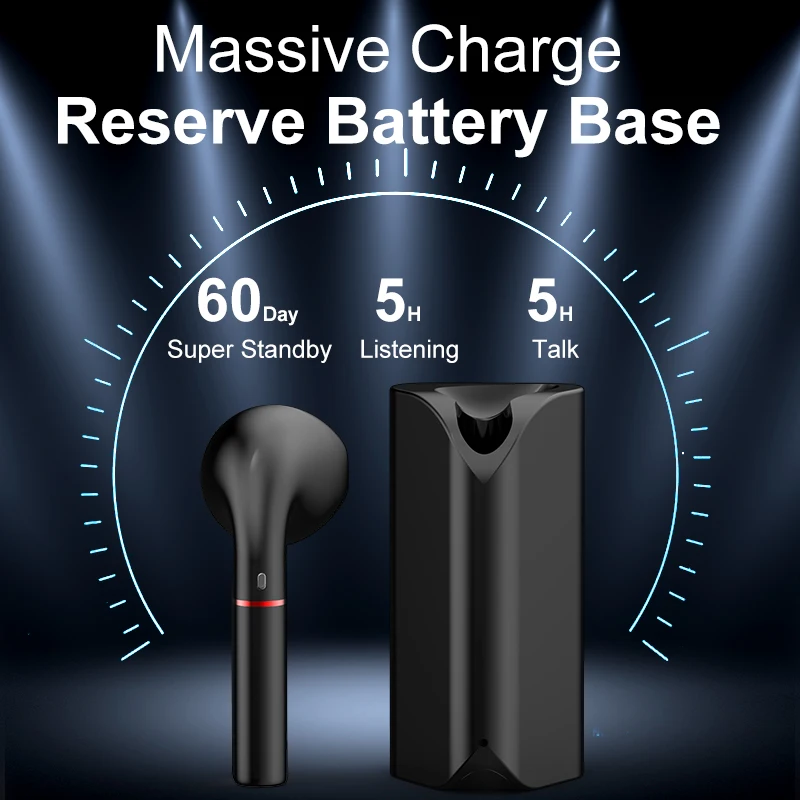 lymoc wireless headsets with microphone charging base trucker bluetooth 5 0 earphone handsfree for cell phone call center office free global shipping