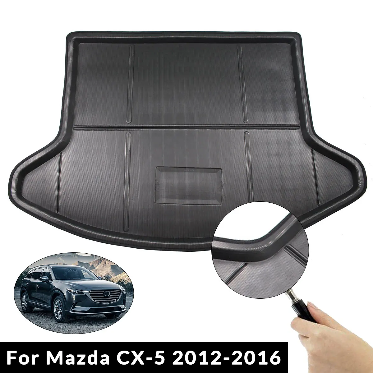 Интерьер автомобиля грузовой лайнер поднос для ботинок Задняя Крышка багажника