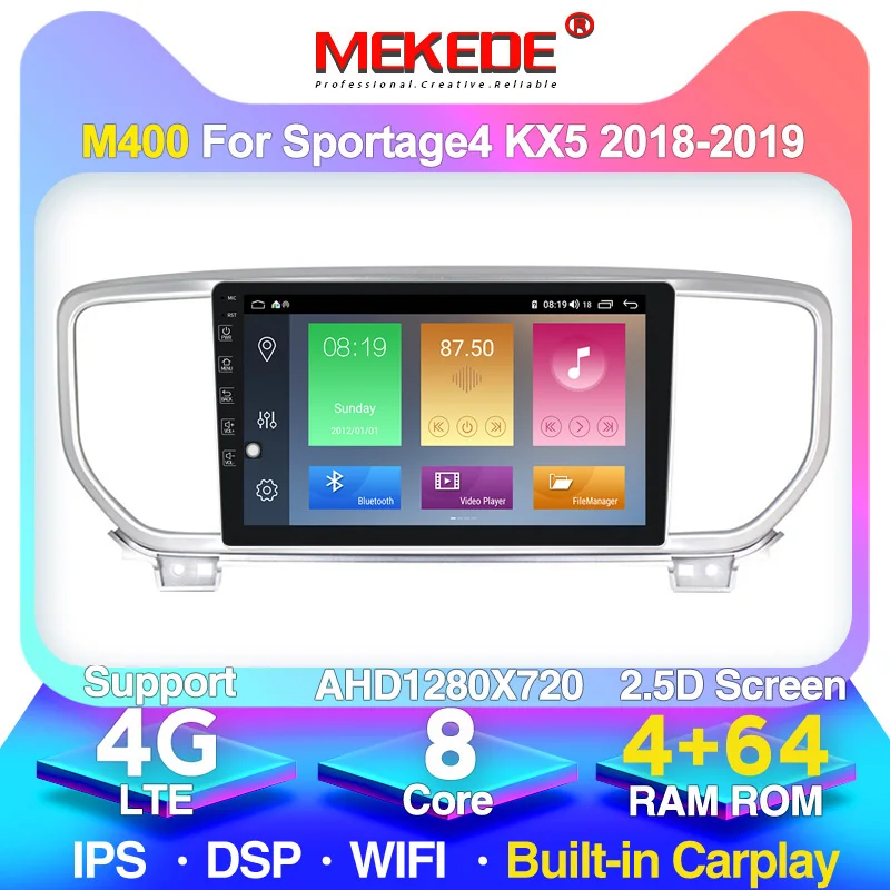 Автомагнитола 2DIN на Android 10 0 мультимедийный видеоплеер для KIA Sportage KX5 2018 2019