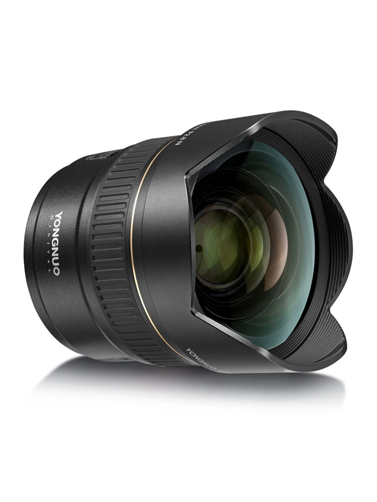 YN 14mm f2.8 Ultra-wide Angle Lens Full Frame Large Aperture AF Fixed Focus for CANON 7D 5D 70D Nikon D300 D550 D3000 DSLR | Электроника