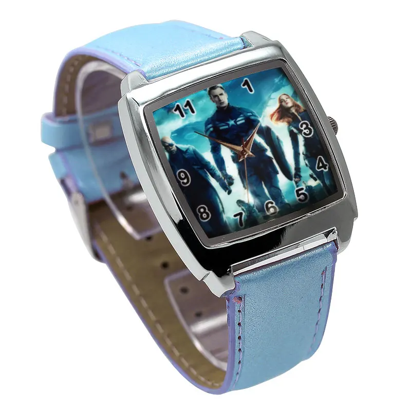 Кварцевые часы с рисунком для мальчиков Reloj Infantil повседневные модные большим