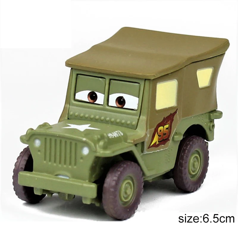 36 army green 7 см тачки Дисней Pixar тачки Рамирез Молния Маккуин гоночный семейный литой под давлением игрушечный автомобиль из металлического сплава для детей игрушка подарок для мальчика без пульта дистанционного управления - Цвет: 36 army green