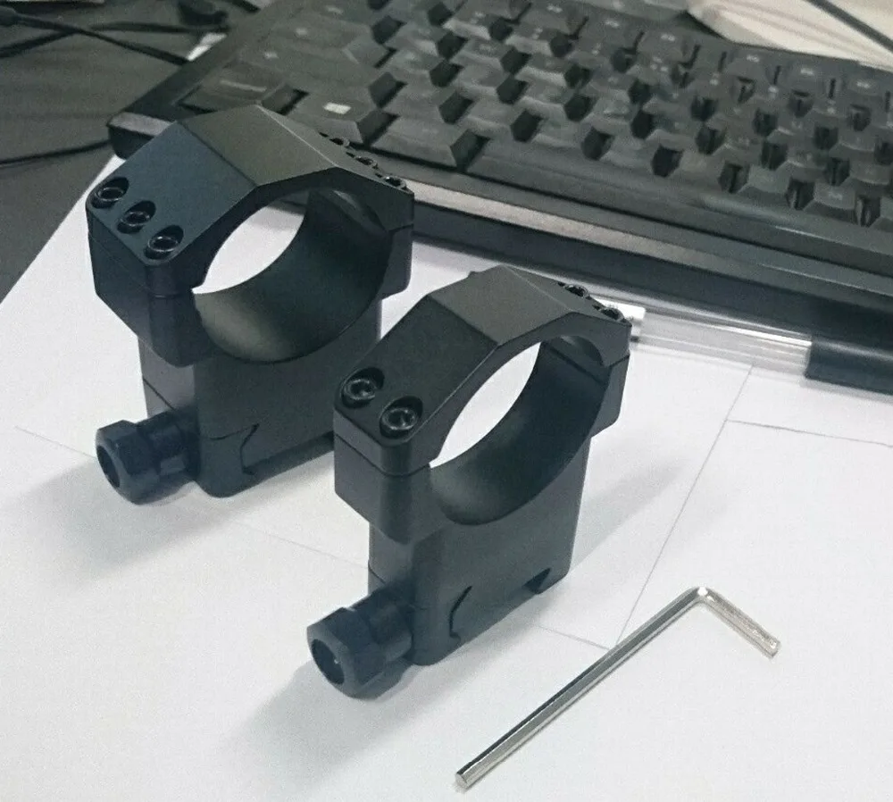 SKWGEAR Tactical 34mm scope rings RifleScope Mount Fit Picatinny Mil CNC riflescope ring