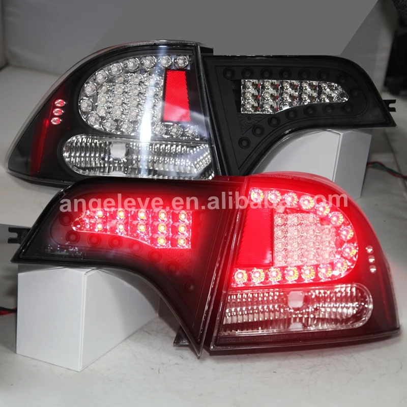 

For HONDA For Civic North American version LED Tail Lamp 2006 to 2010 Year Smoke Black Color Tw
