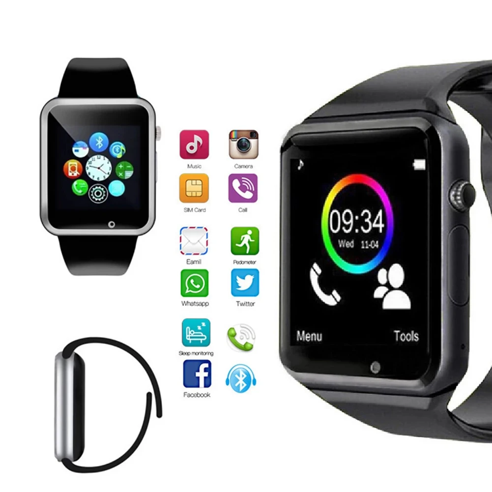 

2021 Smart Watch Men 1.54 Inch Full Touch Screen Fitness Tracker Waterproof Smartwatch Women Heart Rate Monitor For IOS Android