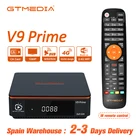 Спутниковый ТВ-приемник GTMEDIA V9 Prime DVB SS2S2X 1080P Встроенный 2,4G WIFI 10-битная поддержка H.265 Xtream M3U декодер аксессуары