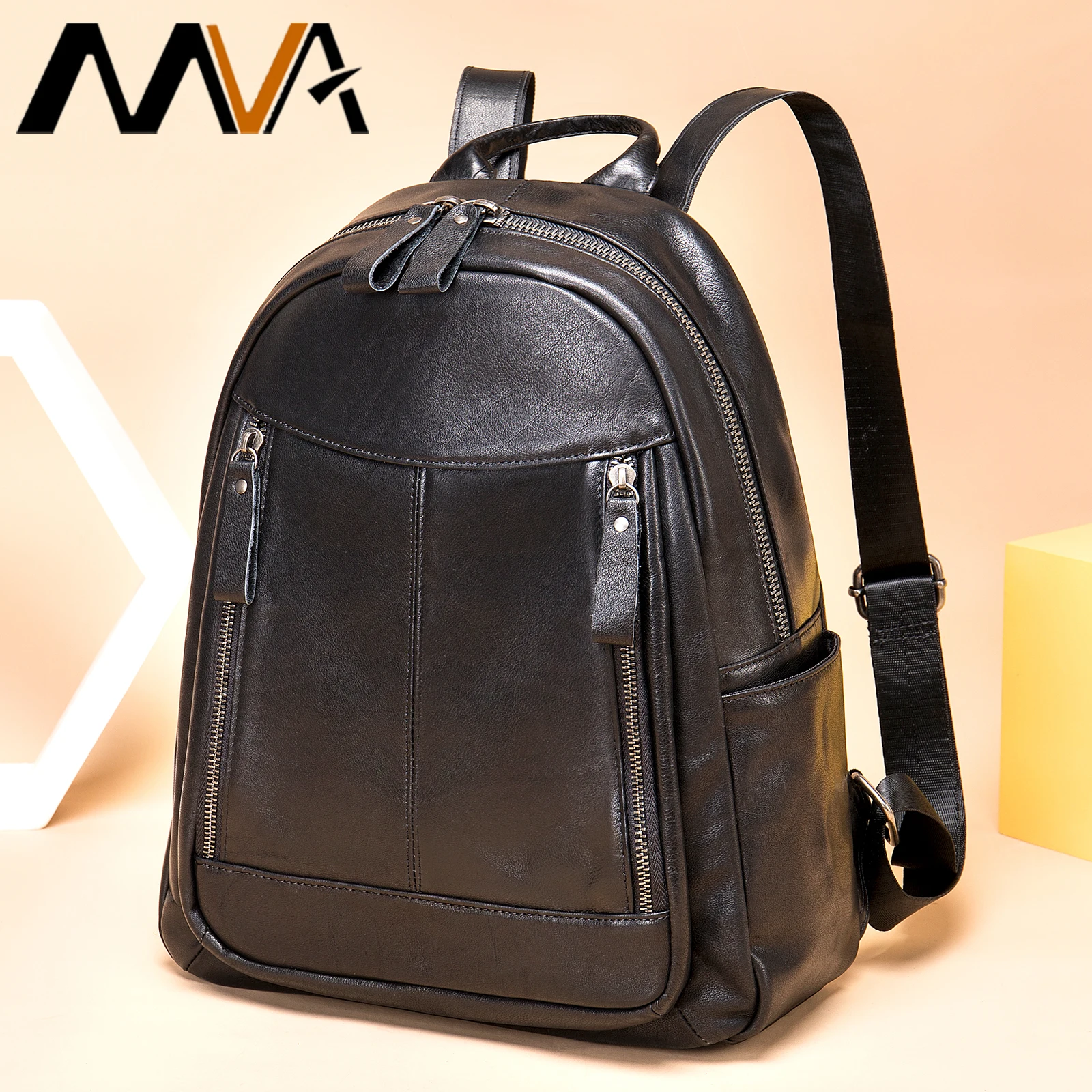 MVA рюкзак из натуральной кожи для женщин небольшой рюкзаки девочек школьный Мини