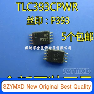 10Pcs/Lot New Original TLC393CPWR Silk Screen P393 Dual Micro Power Linear Motor Voltage Comparator TSSOP-8 Chip In Stock
