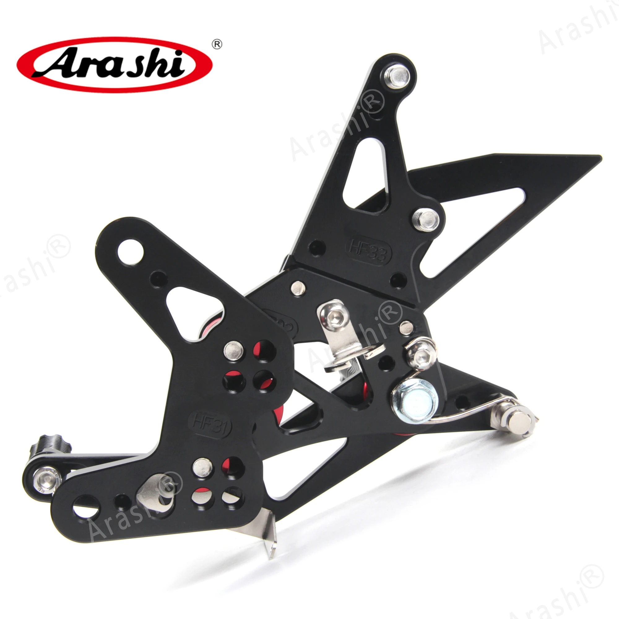 ARASHI NINJA ZX6R 2007 2008 CNC Регулируемая подставка для ног KAWASAKI ZX 6R Ninja задняя ZX636