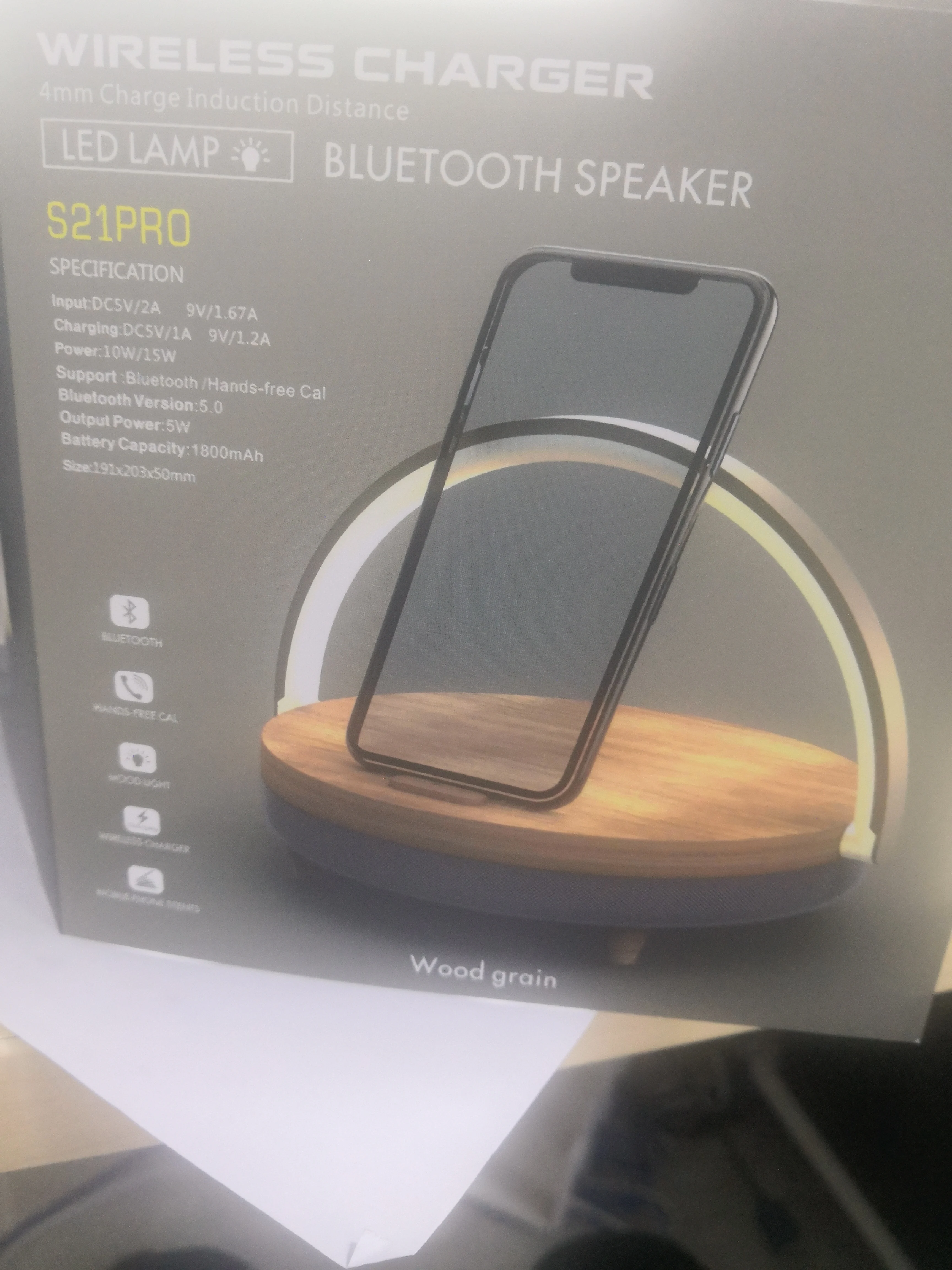S21pro USB проводные компьютерные колонки беспроводное зарядное устройство s