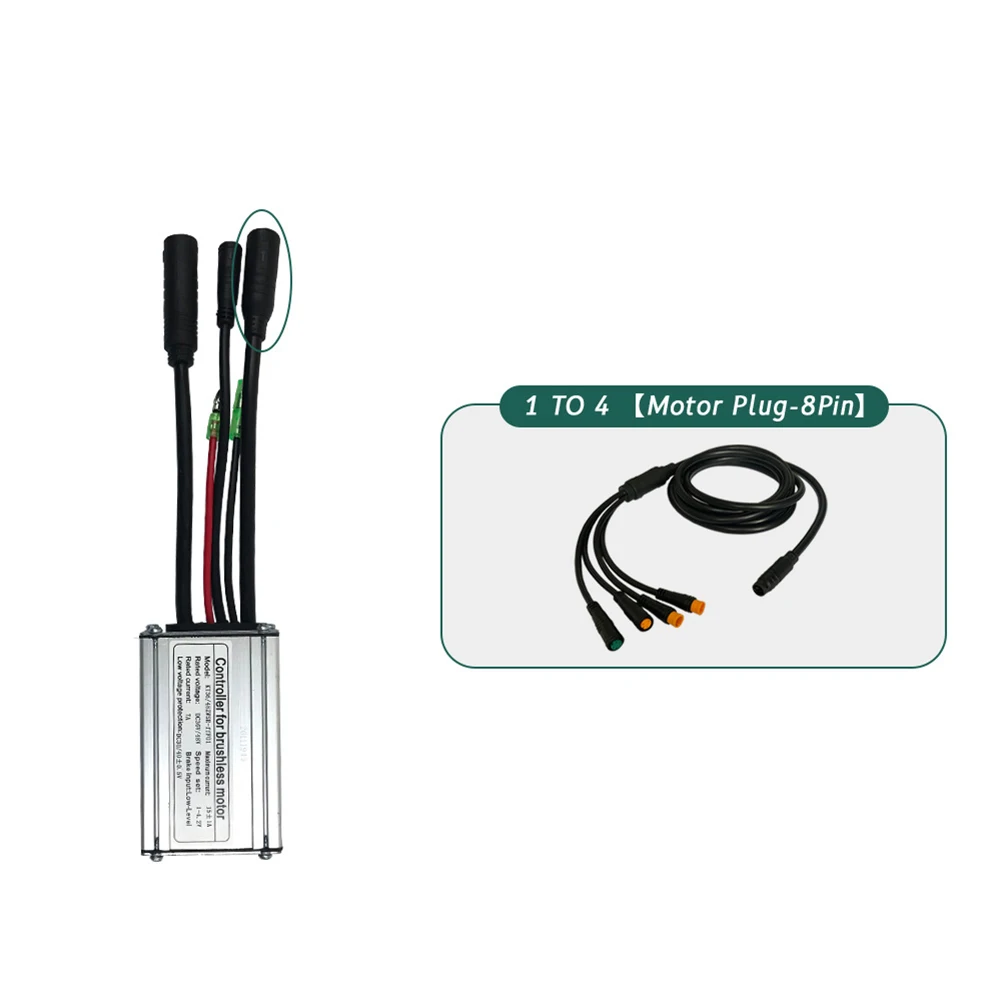 

36V-48V 15A KT Julet Cable ​Controller For 250-350W Brushless Motor Electric Bicycle Waterproof Joint KT36/48ZWSR-ffF02 E-bike​