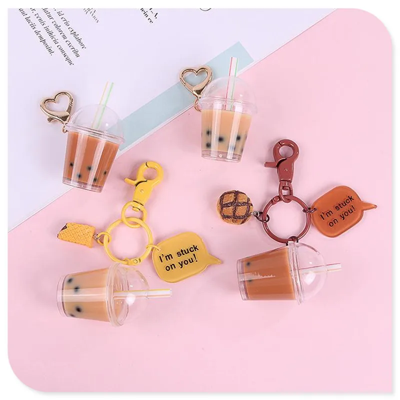 Набор наушников с цепочкой для ключей подвесная сумка жемчугом молочный