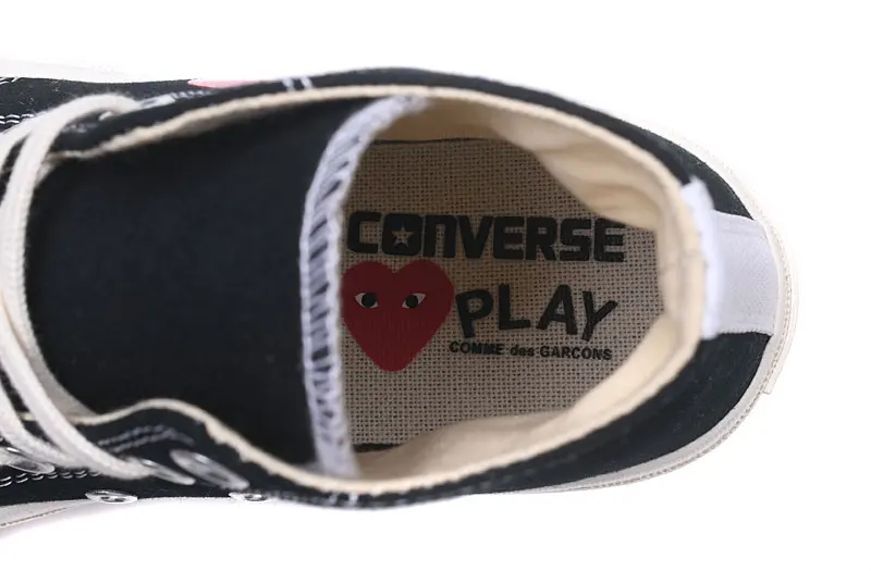 

Game CDG x Converse Chuck 1970 Safety classic nostalgia all star men's and women's skateboard shoes, canvas flat shoes, daily le