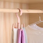 Вращающаяся на 360 градусов вешалка для обуви, ремня, шарфа, сумки, держатель, компактная вешалка, шкафы, вешалка для одежды, кухонный крючок