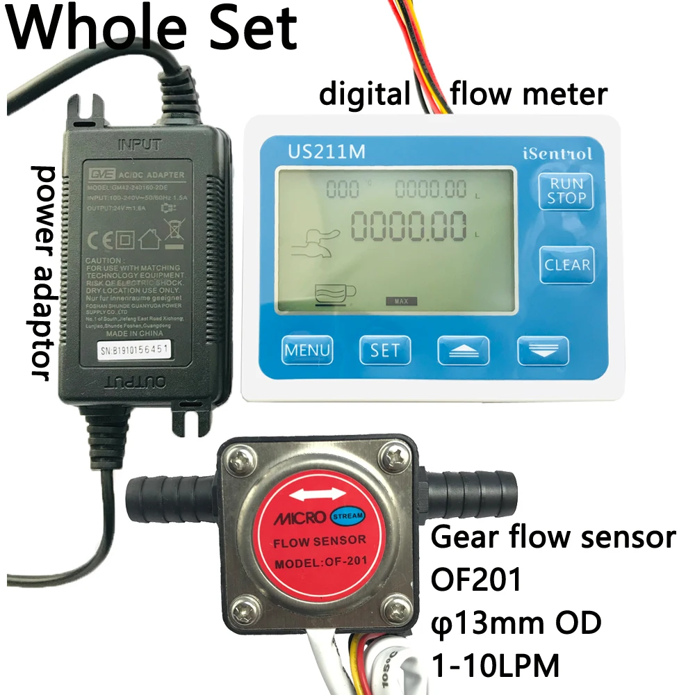 US211M масляный расходомер и датчик расхода редуктора OF 201 для молока дизельного