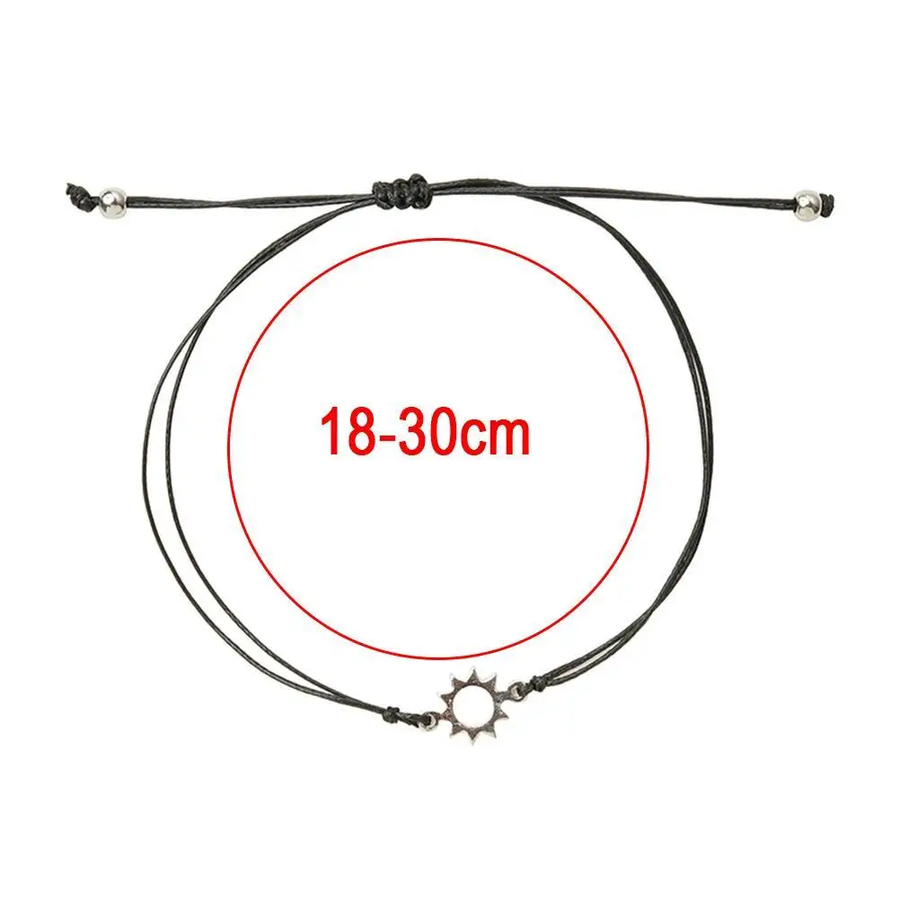 Браслеты дружбы для женщин и девушек простые цепочка веревка ручной работы