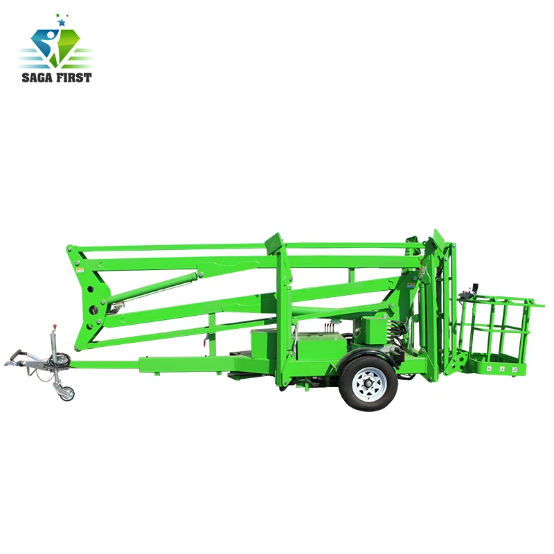 Platform Adjustable Height Knuckle Boom Lift | Car Jacks &amp Lifting Equipment