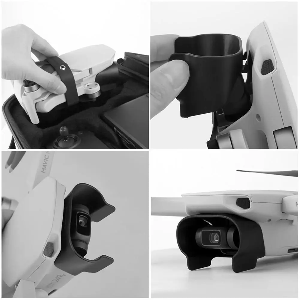 

Lens Hood for DJI Mavic Mini Shape Lens Sun Shade Glare Shield Lens Camera Protector Gimbal Protector for Mavic Mini Drone