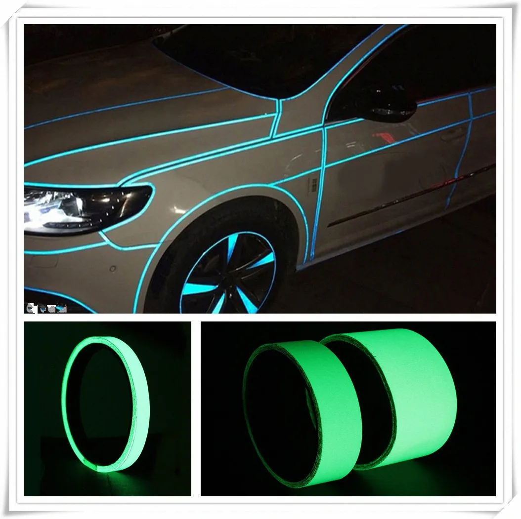 Автомобильная Ночная Безопасность авто лента светящаяся наклейка для Honda Crosstour CR