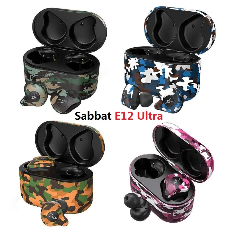 TWS-наушники Sabbat E12 Ultra со снежинками Bluetooth V5.0 беспроводные наушники спортивные Hi-Fi
