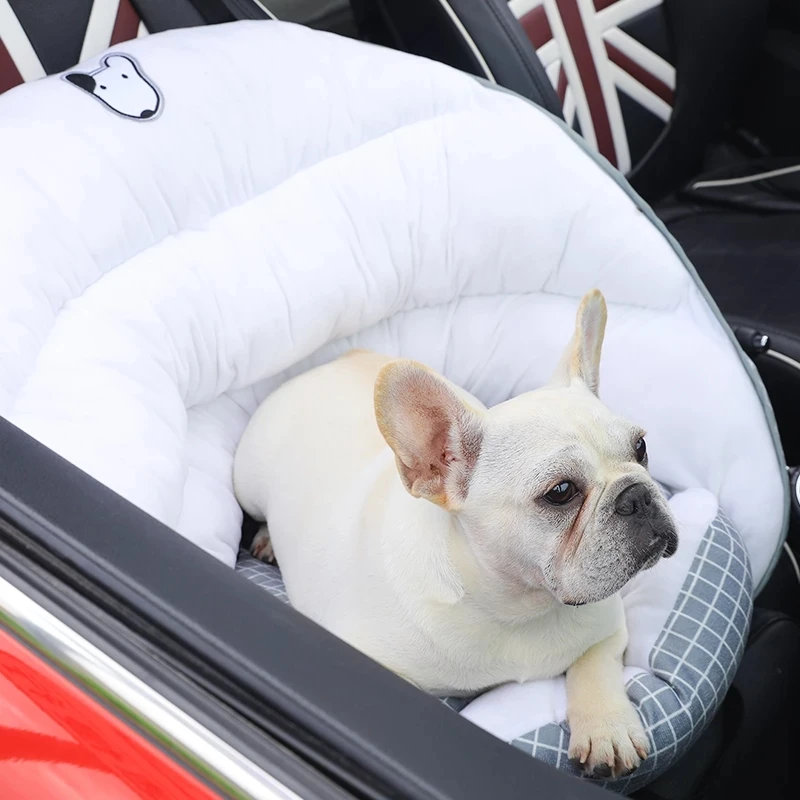 

Car Pet Safety Mat Dog House Fixed Portable Seat Kennel Dual Purpose Dob Lathe Vehicle Pad Go Out Convenient Comfortable