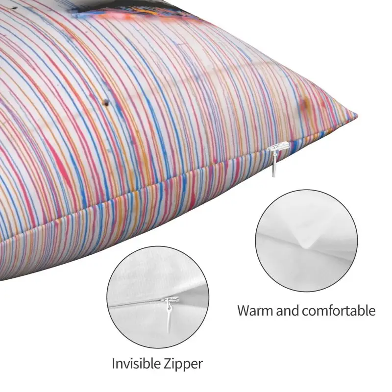 Бэнкси зонтик с нарисованной радугой Happy подушка для девочки Обложка уличного