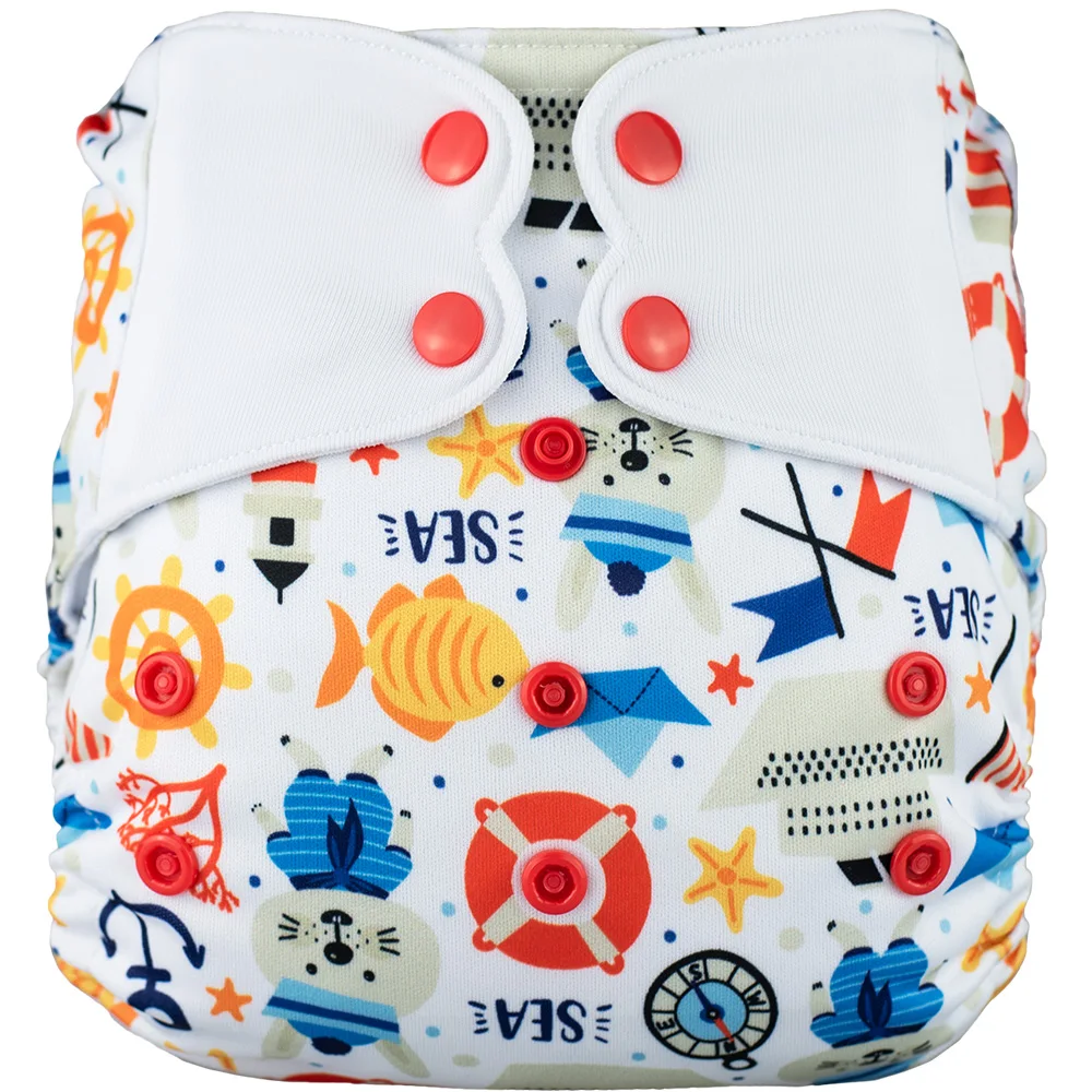 C01Y83 ElfDiaper, Новое поступление, подгузники, без карманов, моющиеся, детские подгузники, ткань, подгузники - Цвет: C01Y83