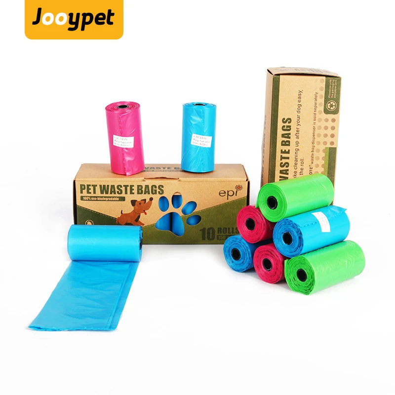 JOOYPET эко дружественные биоразлагаемые собачка для мусора собака отходов мешок