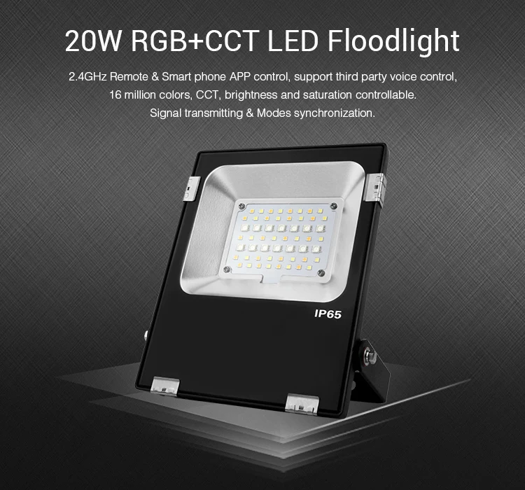 Miboxer FUTT04 20 Вт RGB + CCT Светодиодный прожектор светильник AC100 ~ 240 В наружный ing refletor focos