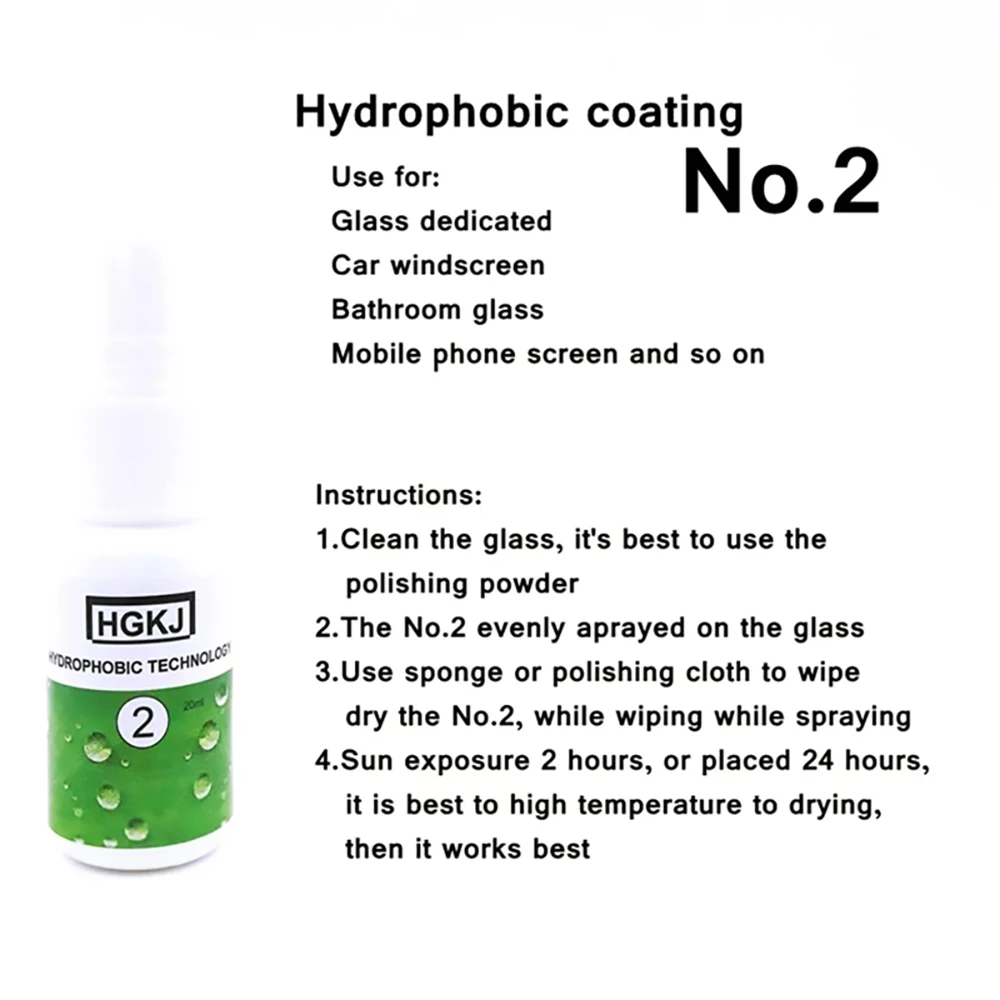 50ml Car Front Windshield Anti-Rain Agent Waterproof Rainproof Anit-fog Spray Rear-View Mirror Window Glass Coating - купить по